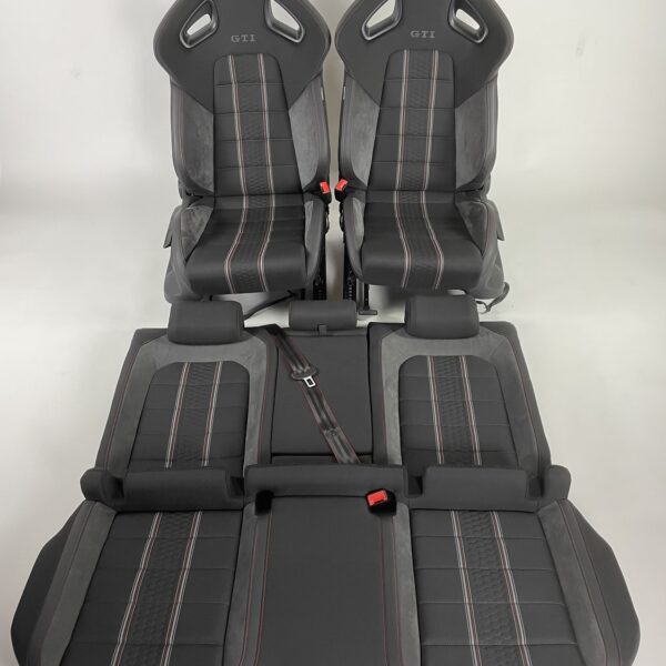 Trp Post Container Data Trp Post Id 6434 Interior Vw Golf 7 Gti Cs Alcantara Fabric Grey Honeycomb Stripes Red White Trp Post Container