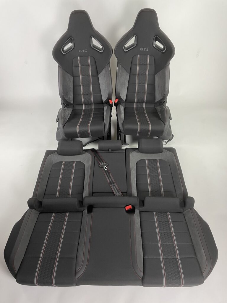 Trp Post Container Data Trp Post Id 6434 Interior Vw Golf 7 Gti Cs Alcantara Fabric Grey Honeycomb Stripes Red White Trp Post Container