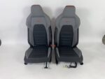 Interior Vw Arteon Shooting Break R Black Leather Blue Stitching