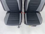 Interior Vw Arteon Shooting Break R Black Leather Blue Stitching