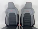 Interior Vw Arteon Shooting Break R Black Leather Blue Stitching
