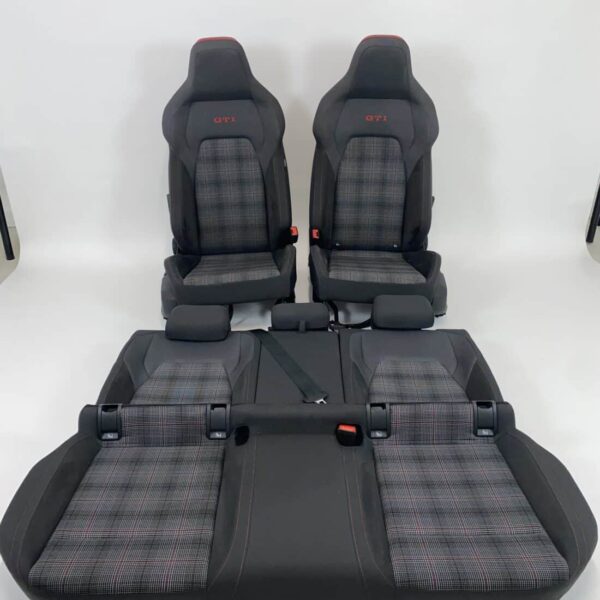 Trp Post Container Data Trp Post Id 19170 Interior Vw Golf 8 Gti Alcantara Fabric Grey Checkered Red White Grey Trp Post Container