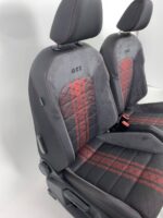 Trp Post Container Data Trp Post Id 10217 Interior Vw Golf 7 Gti Tcr Alcantara Fabric Grey Red 5 Door Trp Post Container