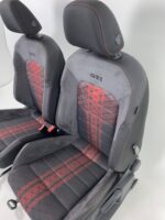 Trp Post Container Data Trp Post Id 10217 Interior Vw Golf 7 Gti Tcr Alcantara Fabric Grey Red 5 Door Trp Post Container