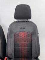 Trp Post Container Data Trp Post Id 10217 Interior Vw Golf 7 Gti Tcr Alcantara Fabric Grey Red 5 Door Trp Post Container