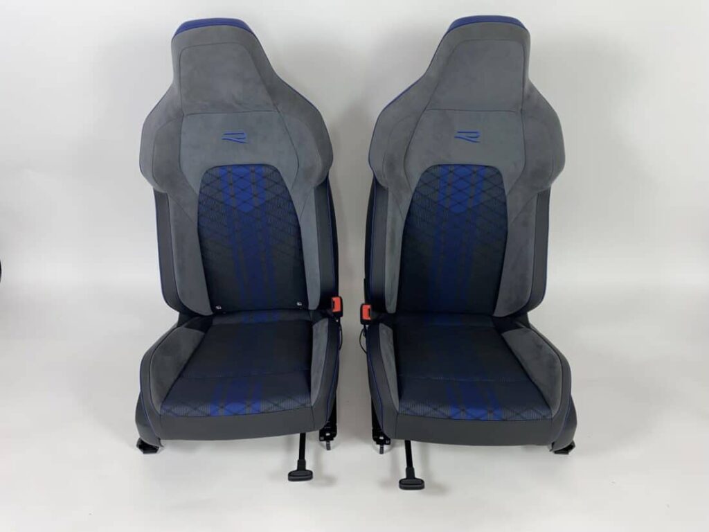 Trp Post Container Data Trp Post Id 13450 Interior Vw Golf 8 R Fabric Alcantara Leather Grey Blue Trp Post Container