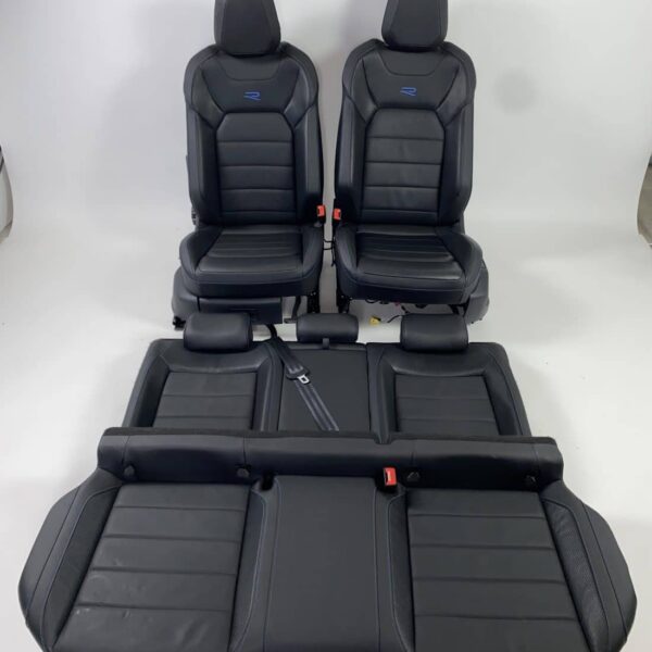 Trp Post Container Data Trp Post ID 11351 Interior VW Taigo R C61 Alcantara Fabric and Leather, Grey and Black Trp Post Container